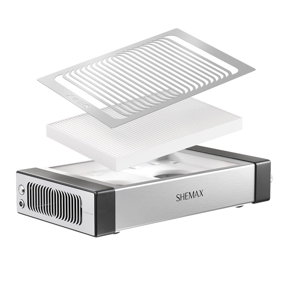 Open box (see description) Shemax Style Pro Black — Professional nail dust collector Shemax Shemax