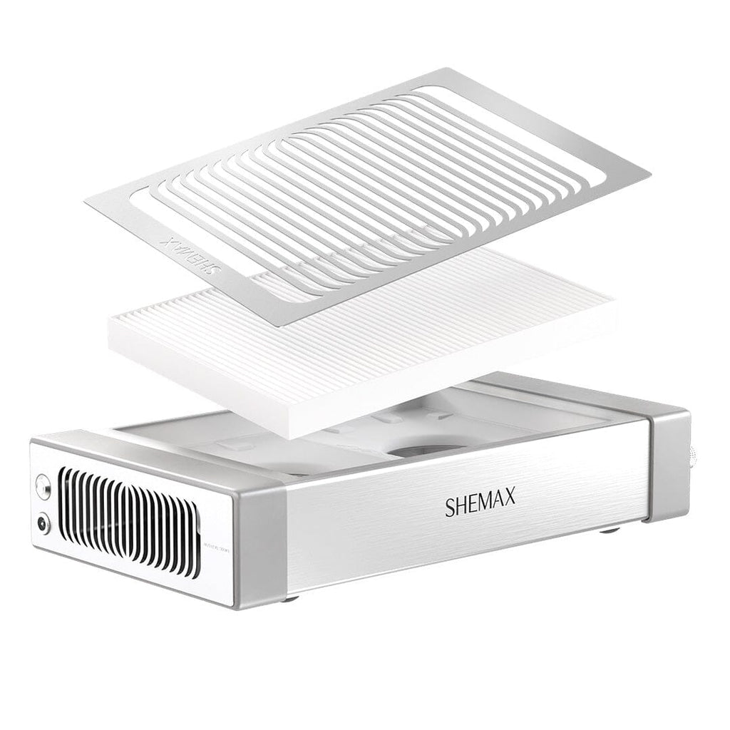 Open box (see description) Shemax Style Pro Gray — Professional manicure nail dust collector Shemax Shemax