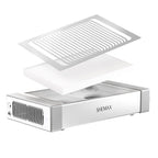 Open box (see description) Shemax Style Pro Gray — Professional manicure nail dust collector Shemax Shemax