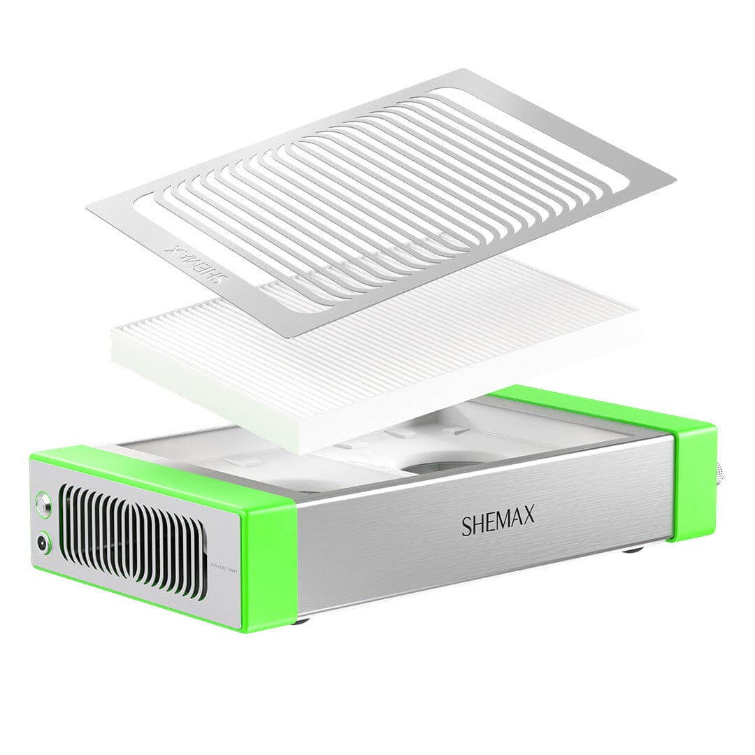 Shemax Style Pro Green – Professional nail dust collector Shemax Shemax