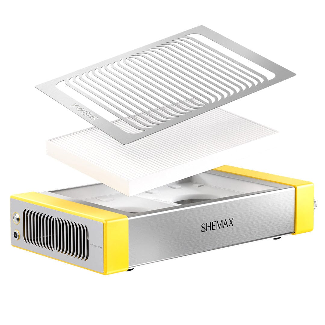 Shemax Style Pro Yellow – Professional nail dust collector Shemax Shemax
