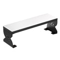 Shemax Hand Rest Comfort White on Black — Nail table for manicure Arm rest Shemax 