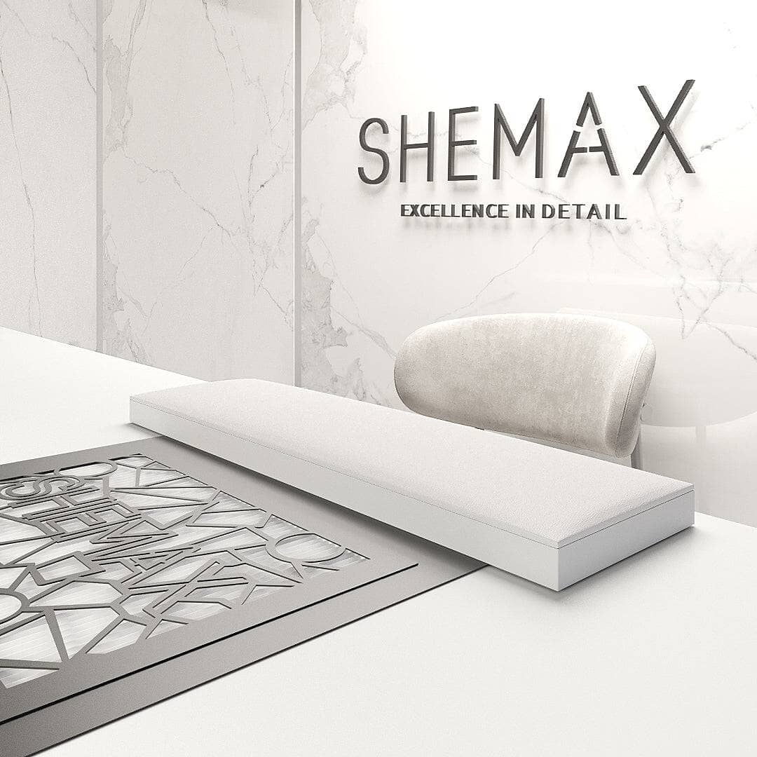 Shemax Hand Rest Comfort Mini White — Nail table for in-table dust collector Arm rest Shemax 