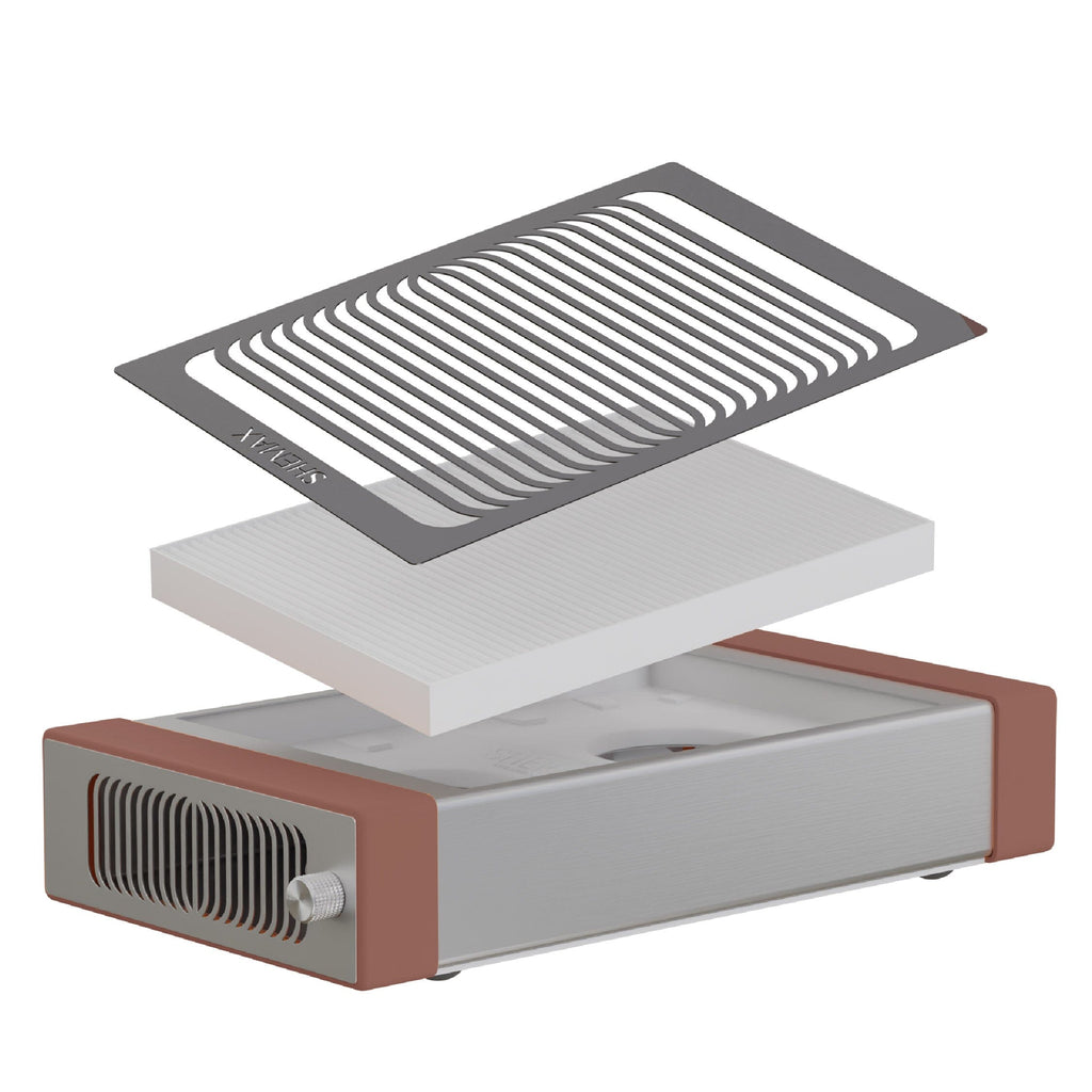 Open box (see description) Shemax Style Pro Mocha Mousse – Professional nail dust collector Shemax Shemax